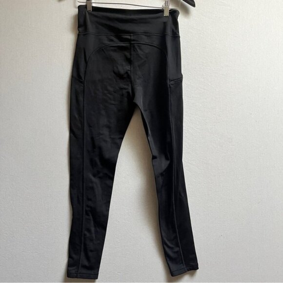 The North Face fleece lined warm leggings Sz M - Picture 3 of 13